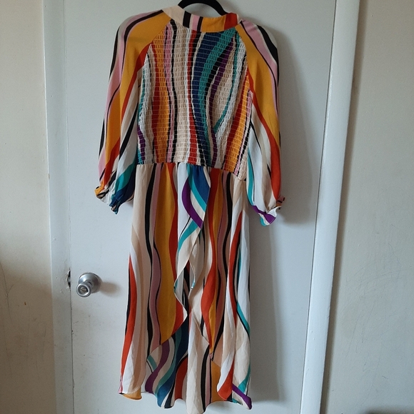 Abstract print NY$CO maxi top - Picture 4 of 7